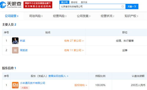 小米全資控股公司經(jīng)營范圍拓寬，基礎(chǔ)軟件服務(wù)或成布局醫(yī)療領(lǐng)域新支點(diǎn)
